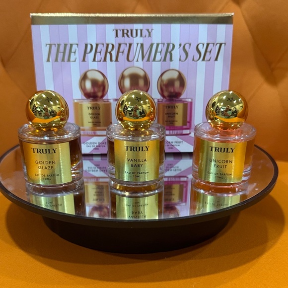TRULY Other - TRULY The Perfumer's Set - Pink & Gold Mini Fragrance Trio